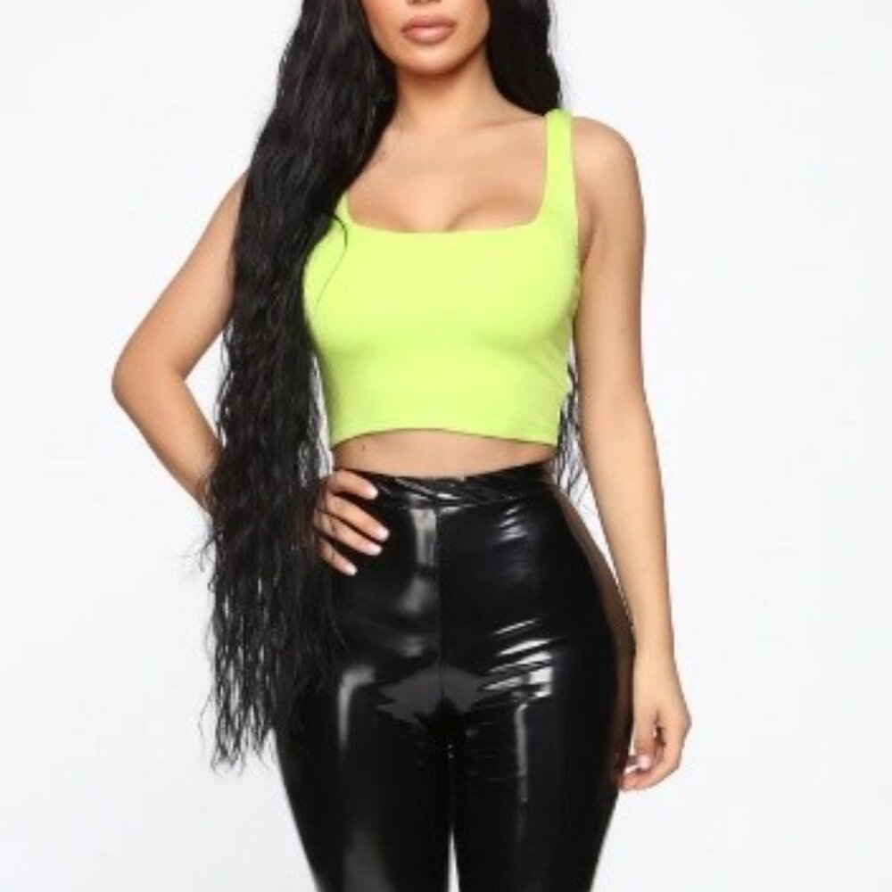 Anything But Square Tank Lime - XL